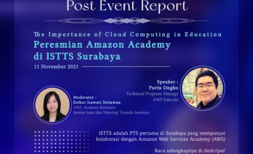 Peresmian Amazon Academy di ISTTS Surabaya